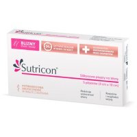 SUTRICON plastry silikonowe na blizny 3cm x 10cm 5 sztuk