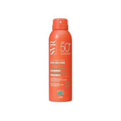 SVR SUN SECURE SPF50+ Lait Crépitant Hydratant Invisible Sans Alcool mleczna pianka ochronna, 200ml  KRÓTKA DATA 30.11.2024