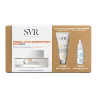 SVR Zestaw C20 Biotic Krem rozświetlający, 50ml + Collagen Biotic Krem regenerujący, 15ml + B3 Nawilżające serum, 10ml