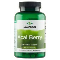 SWANSON ACAI 500 mg 120 kapsułek