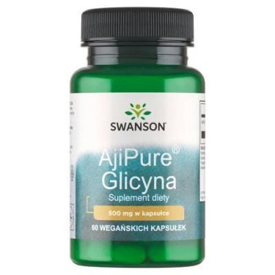 SWANSON AJIPURE GLICYNA 60 kapsułek
