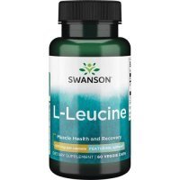SWANSON AJIPURE L-LEUCYNA 500 mg 60 kapsułek