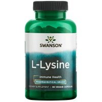 SWANSON AJIPURE L-LIZYNA 500 mg 90 kapsułek