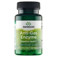 SWANSON Anti-Gas Enzyme, 90 kaps.
