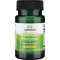 SWANSON Anti-Gas Enzyme, 90 kaps.