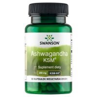 SWANSON Ashwagandha KSM-66 ekstrakt 250 mg 60 kapsułek