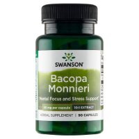 SWANSON Bacopa Monniera 10:1 extract 50 mg 90 kapsułek