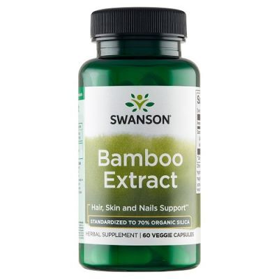 SWANSON BAMBOO EXTRACT 300 mg 60 kapsułek