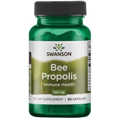 SWANSON BEE PROPOLIS 550 mg 60 kapsułek