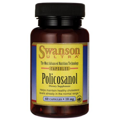 SWANSON BIOCOSANOL POLIKOSANOL 10 mg  60 kapsułek