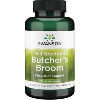 SWANSON BUTCHER'S BROOM 470 mg 100 kapsułek