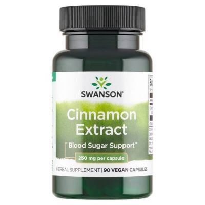 SWANSON CYNAMON EXTRAKT 250 mg 90 kapsułek