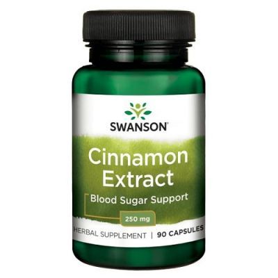 SWANSON CYNAMON EXTRAKT 250 mg 90 kapsułek