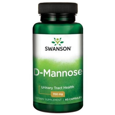 SWANSON D-Mannoza 700 mg 60 kapsułek