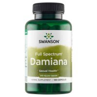 SWANSON Damiana 100 kapsułek