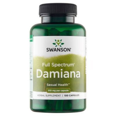SWANSON Damiana 100 kapsułek