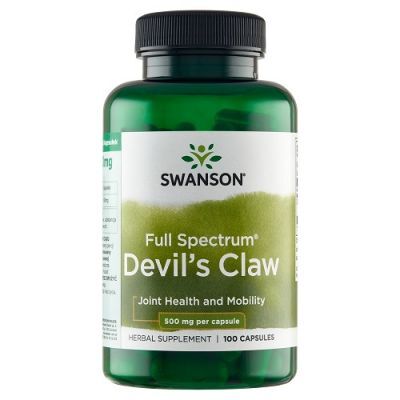 SWANSON DEVIL'S CLAW 500 mg 100 kapsułek