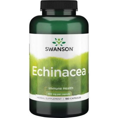 SWANSON ECHINACEA 400 mg 180 kapsułek