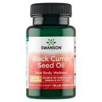 SWANSON EFA'S Black Cumin seed oil Olej z nasion czarnego kminu 60 kapsułek