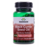 SWANSON EFA'S Black Cumin seed oil Olej z nasion czarnego kminu 60 kapsułek