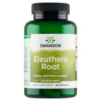 SWANSON ELEUTHERO  żeń-szeń syberyjski 425 mg 120 kapsułek