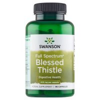 SWANSON FULL SPECTRUM Blessed Thistle 400 mg 90 kapsułek