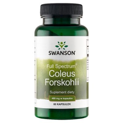 SWANSON FULL SPECTRUM COLEUS FORSKOHLII 60 kapsułek