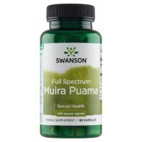 SWANSON FULL SPECTRUM Muira Puama Root 400 mg 90 kapsułek