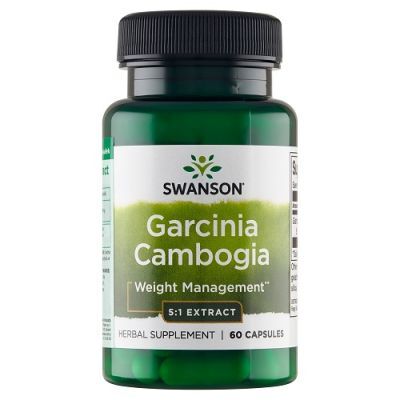 SWANSON GARCINIA CAMBOGIA EXTRACT 80 mg 60 kapsułek