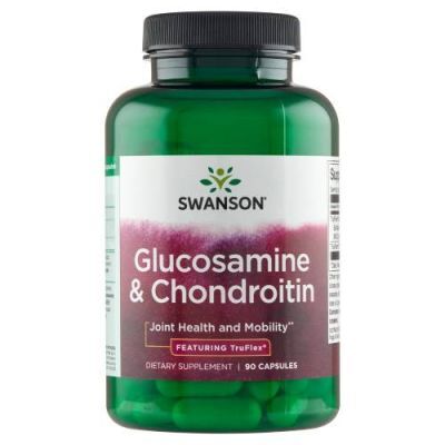 SWANSON Glukozamina z Chondroityną 90 kapsułek
