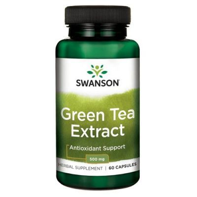 SWANSON GREEN TEA EXTRACT 500 mg 60 kapsułek