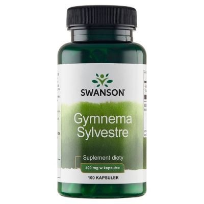 SWANSON GYMNEMA SYLVESTRE 400 mg 100 kapsułek