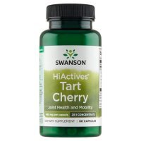 SWANSON HIACTIVES TART CHERRY 465 mg 60 kapsułek