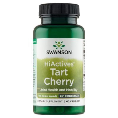 SWANSON HIACTIVES TART CHERRY 465 mg 60 kapsułek