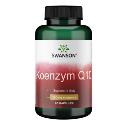 Swanson Koenzym Q10 200mg, 90 kaps.