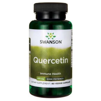 SWANSON KWERCETYNA [QUERCETIN] 475 mg 60 kapsułek