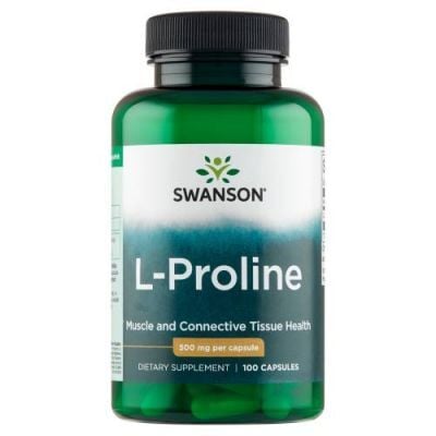 SWANSON L-Prolina 100 kapsułek