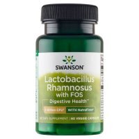 Swanson Lactobacillus Rhamnosus z FOS, 60 kaps.