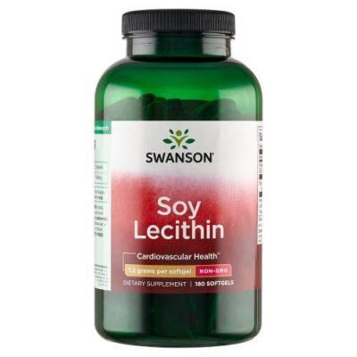 SWANSON Lecytyna 1200 mg 180 kapsułek