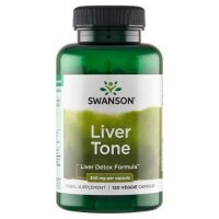 SWANSON LIVER TONE LIVER DETOX FORMULA 120 kapsułek