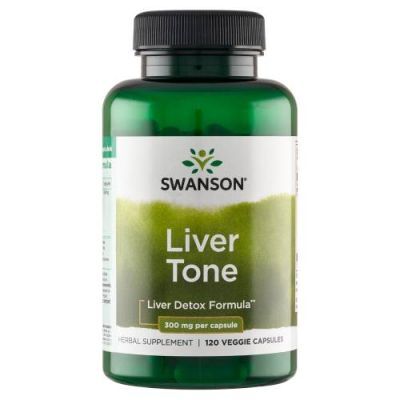 SWANSON LIVER TONE LIVER DETOX FORMULA 120 kapsułek