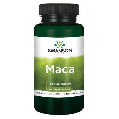 SWANSON MACA 500 mg 100 kapsułek