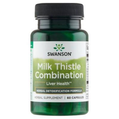 SWANSON MILK THISTLE COMBINATION 60 kapsułek