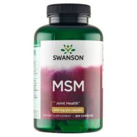Swanson MSM 500 mg, 250 kaps.