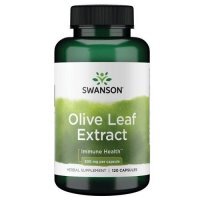 SWANSON Olive Leaf Extract 500 mg 120 kapsułek