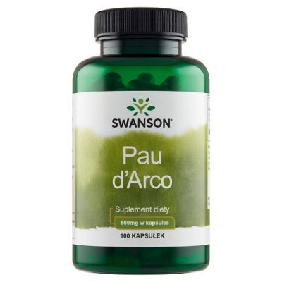 SWANSON PAU d'ARCO 500 mg 100 kapsułek