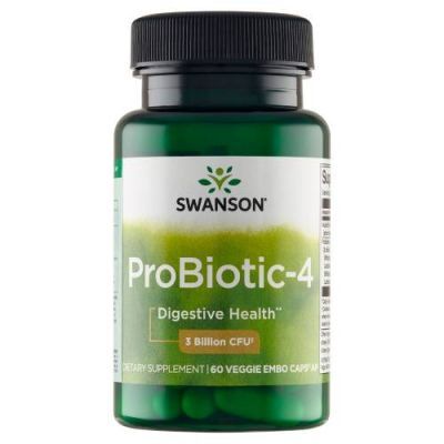 SWANSON PROBIOTIC-4 60 kapsułek
