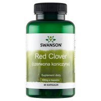 SWANSON RED CLOVER 430 mg 90 kapsułek