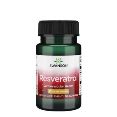 SWANSON RESWERATROL  50 mg 30 kapsułek