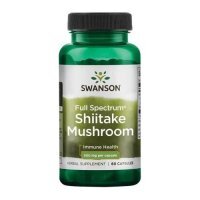 SWANSON Shiitake mushroom 500mg, 60 kapsułek